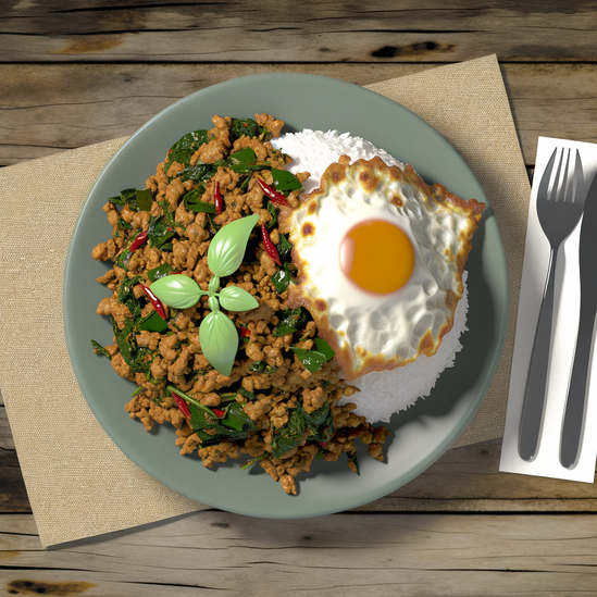 Moo Pad Krapow